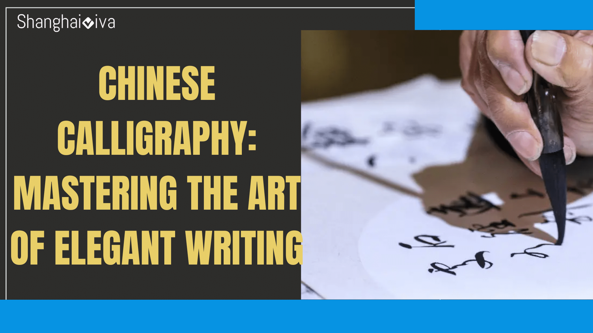 Chinese Calligraphy: Mastering the Art of Elegant Writing